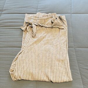 Comfy striped Flowy Summer pants